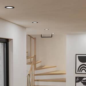 EGLO connect inteligentné LED svietidlo Carosso-Z, Ø 9 cm, čierne