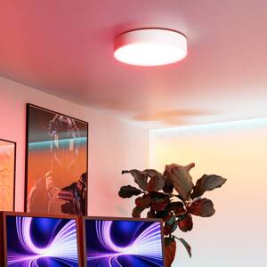 EGLO connect Smart stropné LED svetlo Gallizzi-Z, biele, Ø39cm