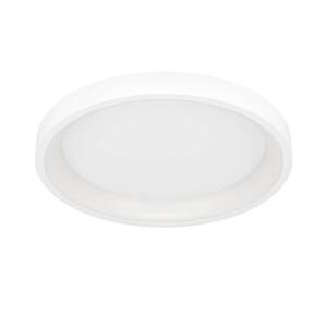 EGLO connect Smart-LED stropné svietidlo Loretello-Z, okrúhle, biele