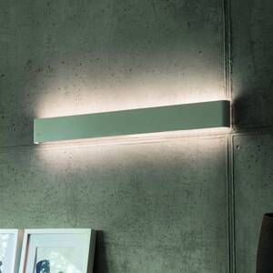 Ideal Lux LED nástenné svetlo Delta, biele, šírka 83 cm, hore/dole