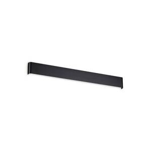 Ideal Lux LED nástenné svetlo Delta, čierne, šírka 83 cm, hore/dole