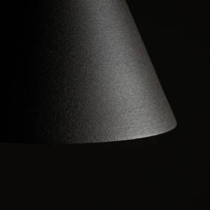 Závesné svietidlo ZENITH, tmavošedá, Ø 11 cm, kov, GU10