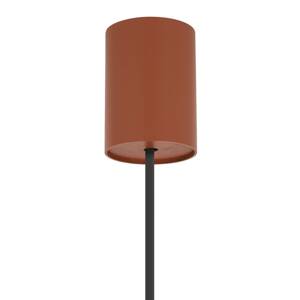 Závesné svietidlo ZENITH, terakota, Ø 11 cm, kov, GU10