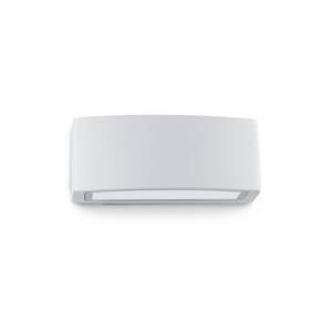 Ideal Lux vonkajšie nástenné svietidlo Andromeda, sivá, šírka 22 cm, hliník