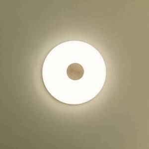 Northern LED nástenné svetlo Glint, Ø 36 cm, sklo, opálovo biele