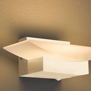LED nástenné svetlo Bowl TW, CCT šírka 20 cm, piesková farba